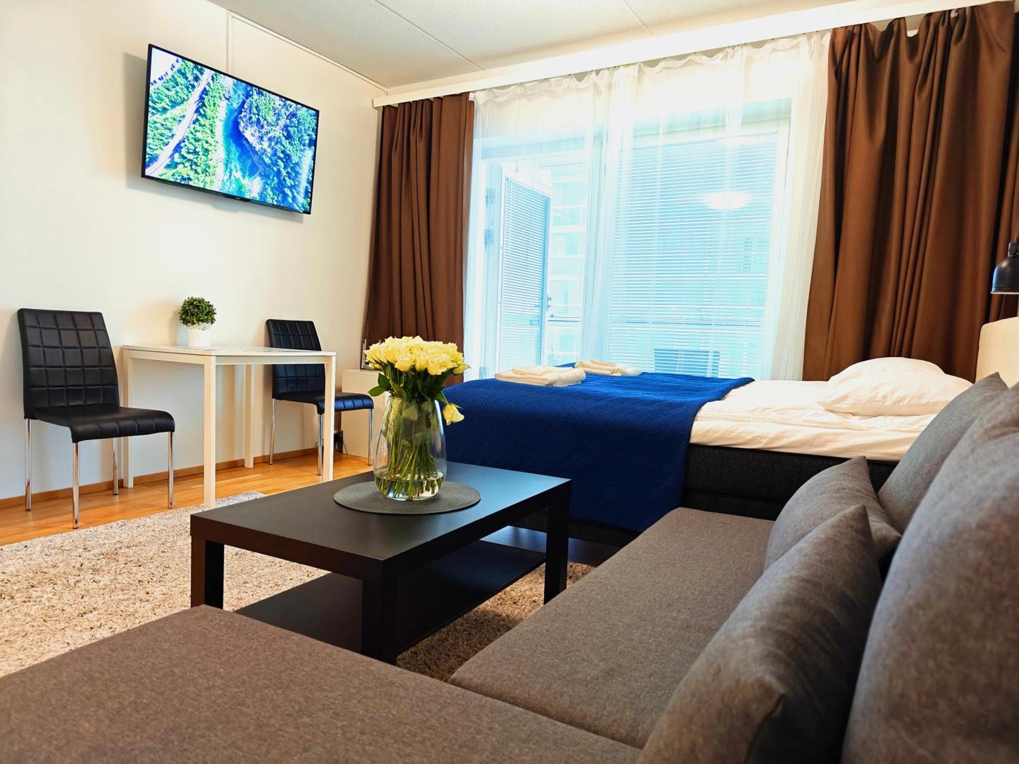 City Center 1R Studio With Perfect View, Parking Oulu Esterno foto